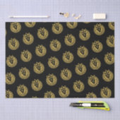 Lion met kroon - Gold Style 4 Tissuepapier (Craft)