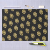 Lion met kroon - gouden stijl 3 tissuepapier (Craft)