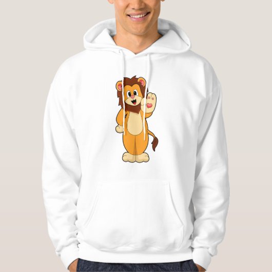 Lion met Mane Hoodie (Voorkant)