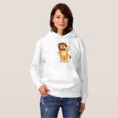 Lion met Mane Hoodie (Voorkant volledig)