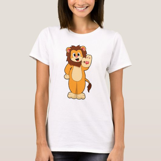 Lion met Mane T-shirt (Voorkant)
