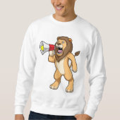 Lion met microfoon trui (Voorkant)