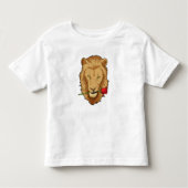 Lion met Roos Kinder Shirts (Voorkant)