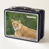 Lion Metal Lunchbox (Achterkant)