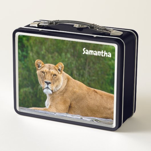 Lion Metal Lunchbox (Achterkant)