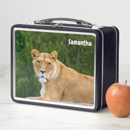 Lion Metal Lunchbox