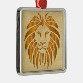 Lion Metal Ornament (Rechts)