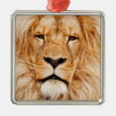 Lion Metalen Ornament (Voorkant)