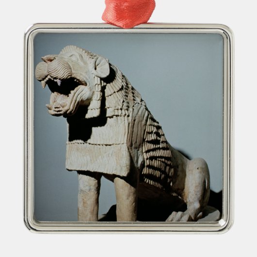 Lion Metalen Ornament (Voorkant)