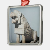 Lion Metalen Ornament (Links)