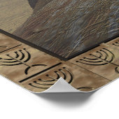 Lion Mizrach Poster (Hoek)