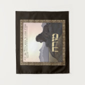 Lion Mizrach Wandkleed (Voorkant)