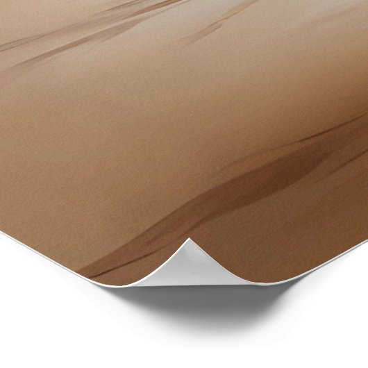 Lion Modern Blowing Sands Safari Oerwoud Poster (Hoek)