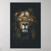 Lion Modern Photography Poster (Voorkant)