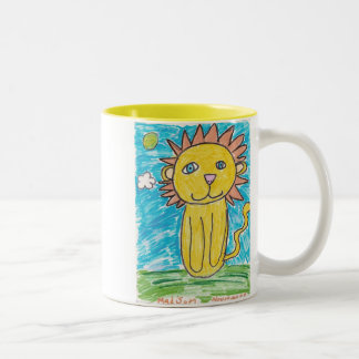 Lion-Mok Tweekleurige Koffiemok