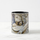 Lion Monumant detail, Luzerne-gebied Mok (Midden)