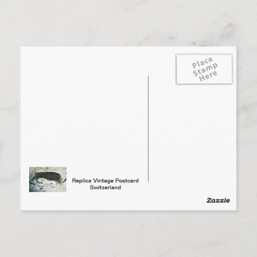 Lion Monument, Lucerne Briefkaart (Achterkant)