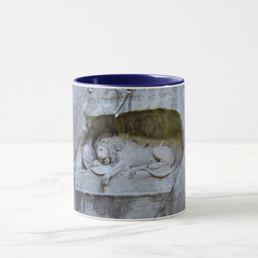 Lion Monument, Lucerne-meer Mok (Midden)