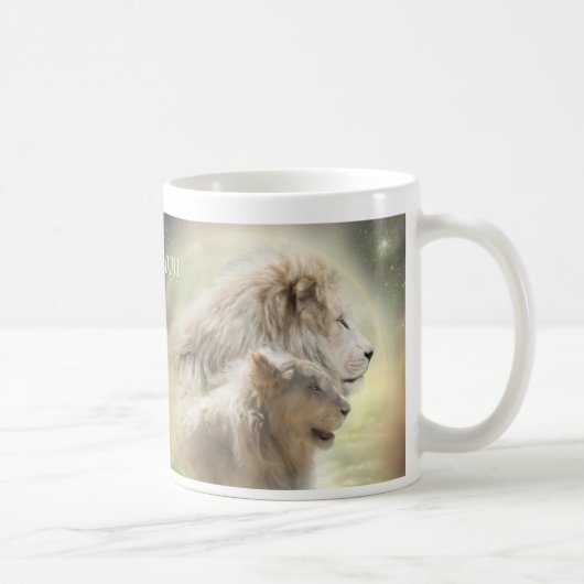Lion Moon Art Mok (Rechts)