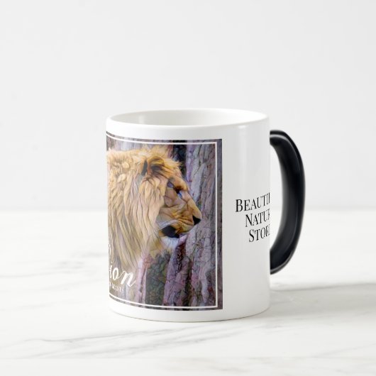 Lion [Morphing Mug] Magische Mok (Voorkant rechts)