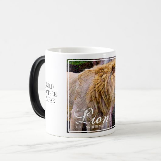 Lion [Morphing Mug] Magische Mok (Voorkant links)