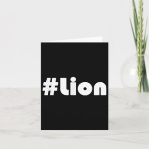#lion Motivatie Inspirerend Succesquote Kaart