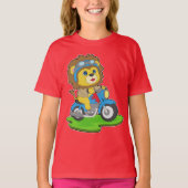 Lion Motorcycle T-shirt (Voorkant)