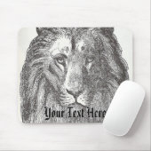 Lion Mousepad Muismat (Met muis)
