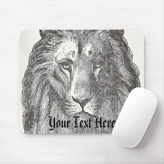 Lion Mousepad Muismat (Met muis)