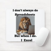 Lion Mousepad Muismat (Met muis)