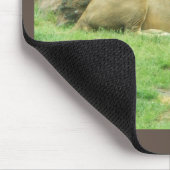 Lion Mousepad Muismat (Hoek)