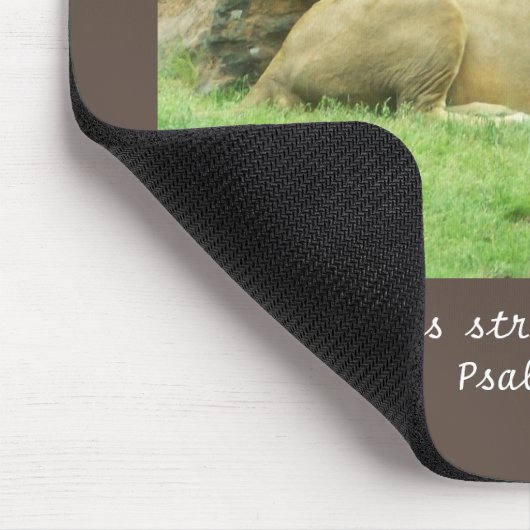 Lion Mousepad Muismat (Hoek)