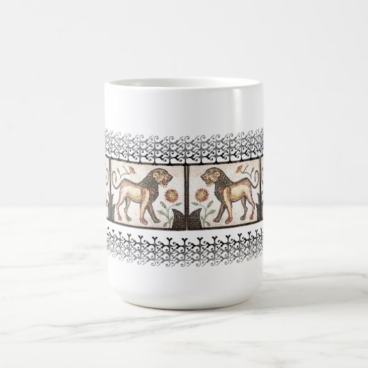 Lion - Mozaïek Koffiemok (Center)