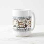 Lion - Mozaïek Koffiemok (Voorkant rechts)