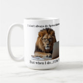Lion Mug Koffiemok (Links)