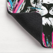 Lion-Muismat | Girly Pink Lion Mousepad Muismat (Hoek)