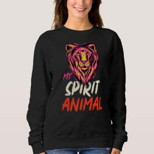 Lion My Spirit Animal Wilde Forest Wildlife Natuur Trui
