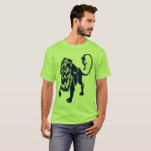 lion NAVY T-shirt (Voorkant volledig)