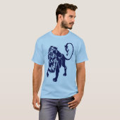 lion NAVY T-shirt (Voorkant volledig)