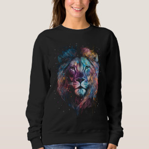 Lion Nebular - Graffiti Neon Ink Splash Trui