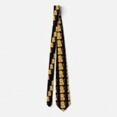 Lion Necktie Stropdas (Achterkant)