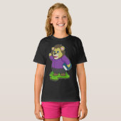 Lion Nerd Boek T-shirt (Voorkant volledig)