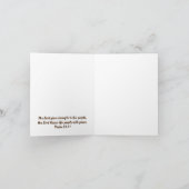 Lion Note Card Kaart (Binnen)