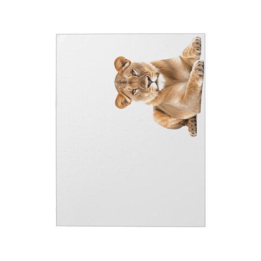 Lion Notitieblok (Linkerzijde)