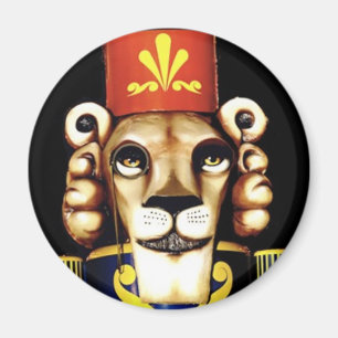 Lion Nutkraker Magnet