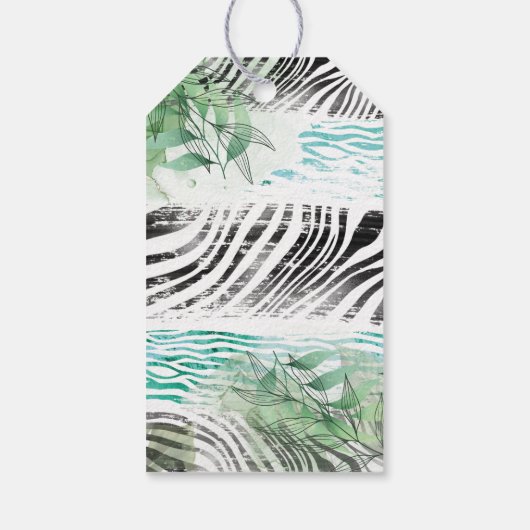 Lion Oerwoud Birthday Hartelijk dank Cadeaulabel (Achterkant)