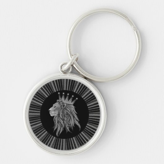 Lion - Oerwoud King Sleutelhanger (Voorkant)