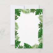 Lion Oerwoud Safari Dier | Forest Bring A Book Kaart (Achterkant)