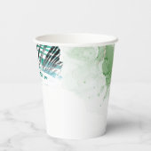 Lion Oerwoud Wild 5th Birthday Personalized Papieren Bekers (Achterkant)