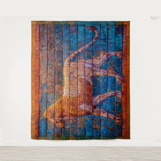 Lion of Babylon, Mesopotamia Wandkleed (Voorkant)